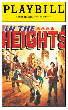 In the Heights Play Bill