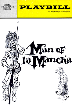 Man of La Mancha Original Playbill